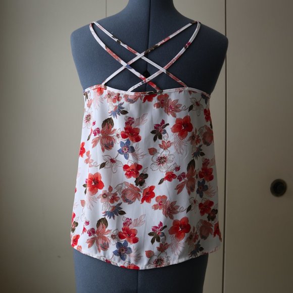 Hollister Strappy Floral Top - Picture 3 of 7
